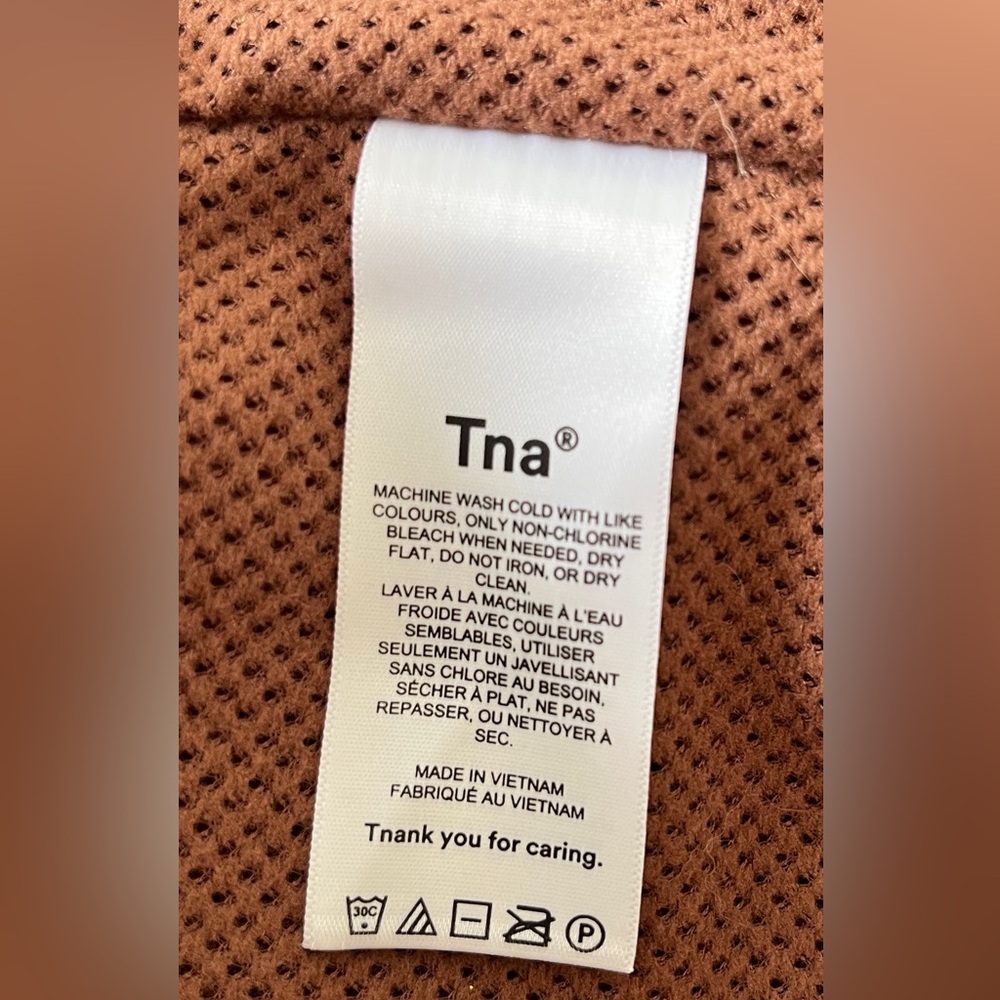 TNA Rust Sherpa Zip-Up Vest - Picture 15 of 16